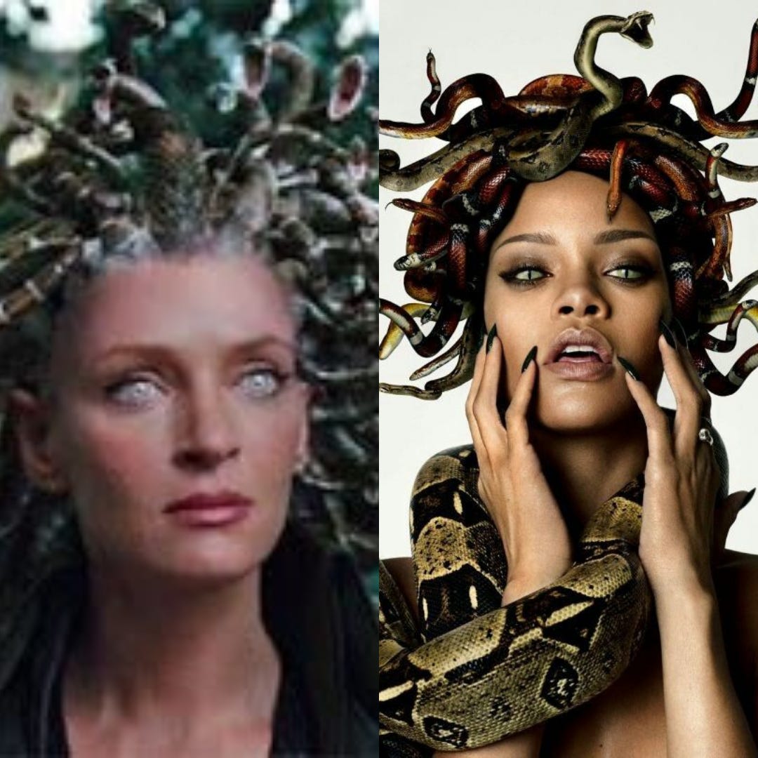 05: a multifacetada Medusa - by solemgemeos - notas muídas, image size:1080x1080