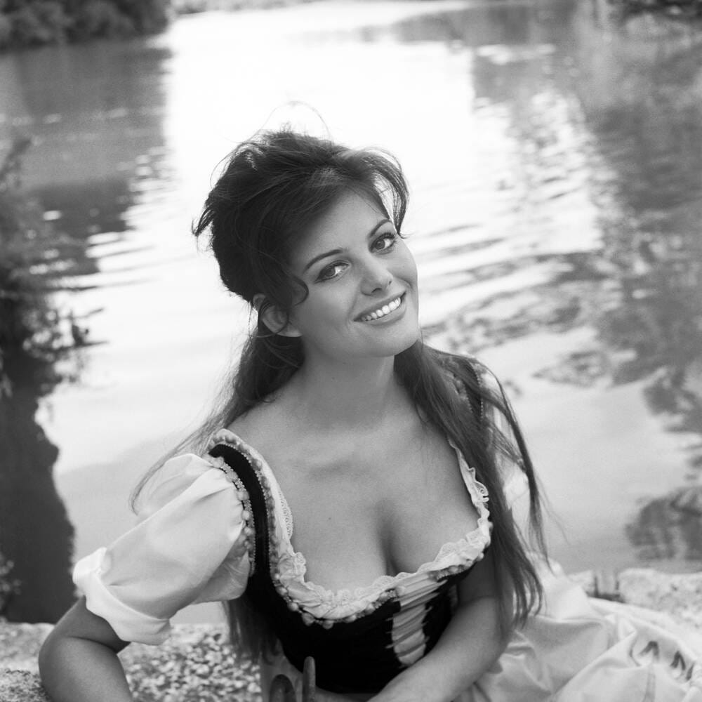Claudia Cardinale playing in "Cartouche" 1962 - Photographic print for sale