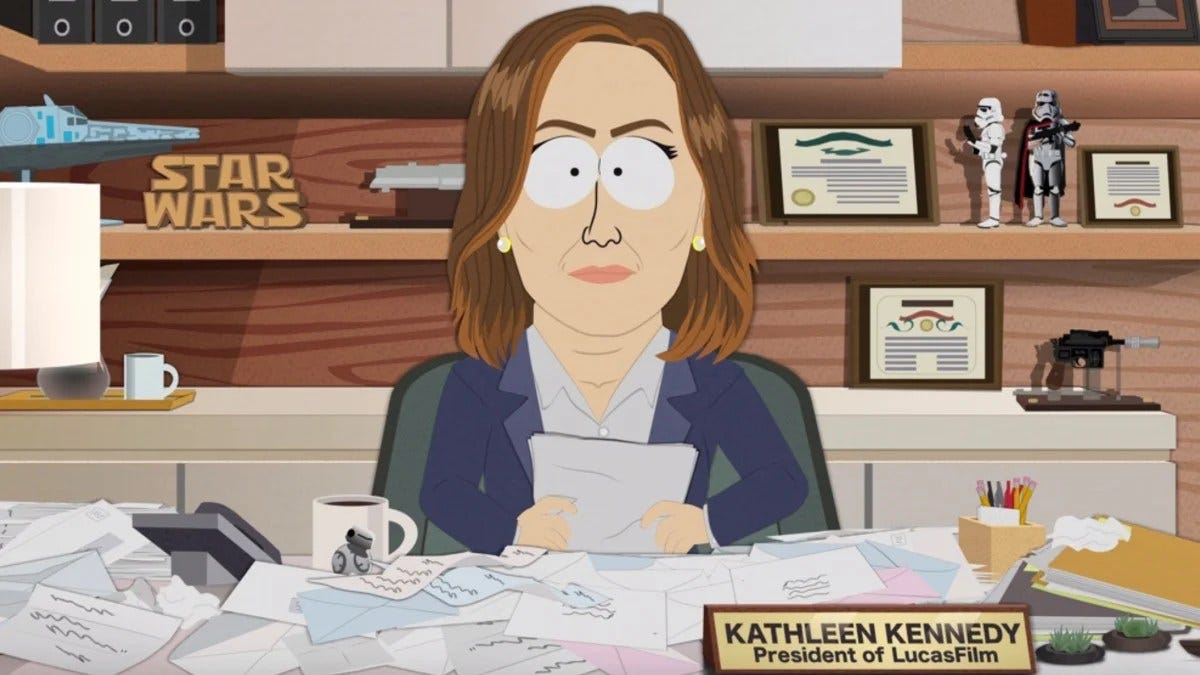 South Park Blames Kathleen Kennedy for 'Why Disney Movies Suck'
