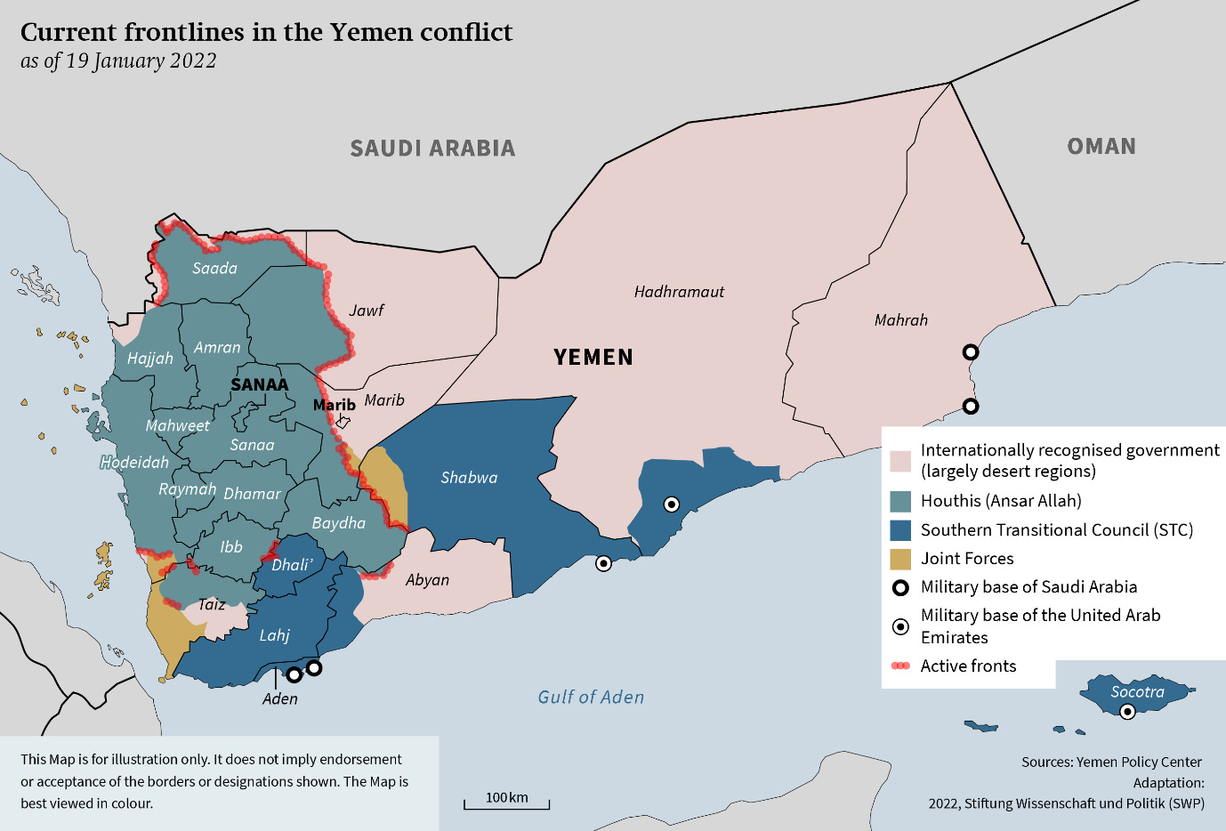 Three Scenarios for the Yemen War - Stiftung Wissenschaft und Politik