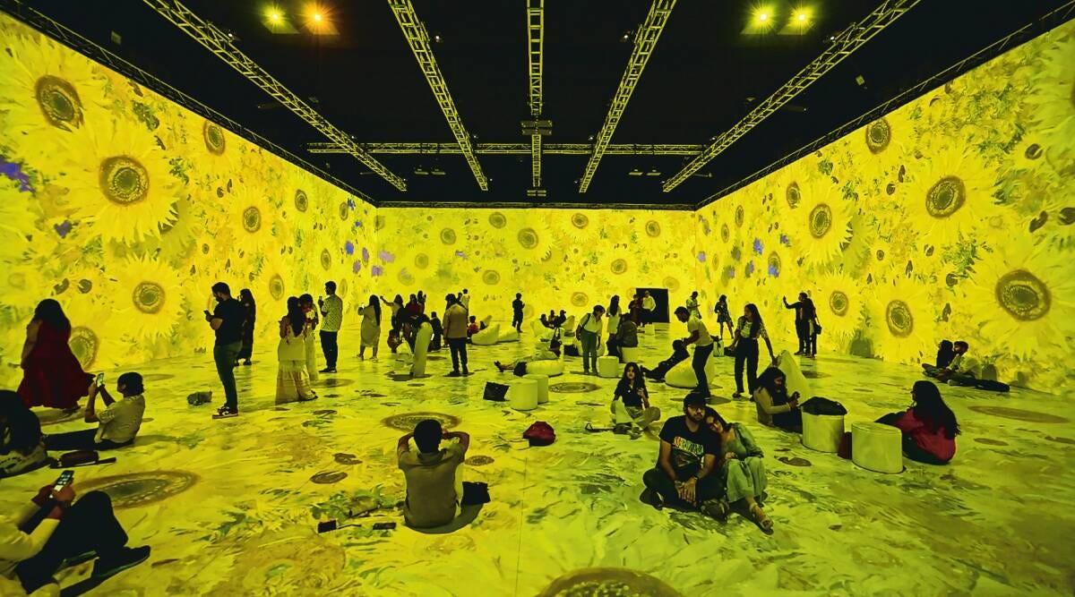 Vincent van Gogh's art comes to Gurgaon as 3D showcase opens | The Indian  Express