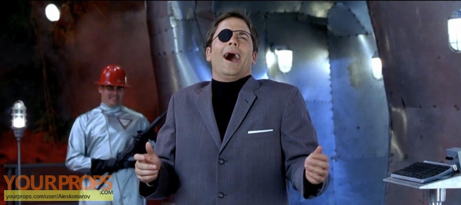 Austin Powers: The Spy Who Shagged Me Young Number Two's Eye Patch ...