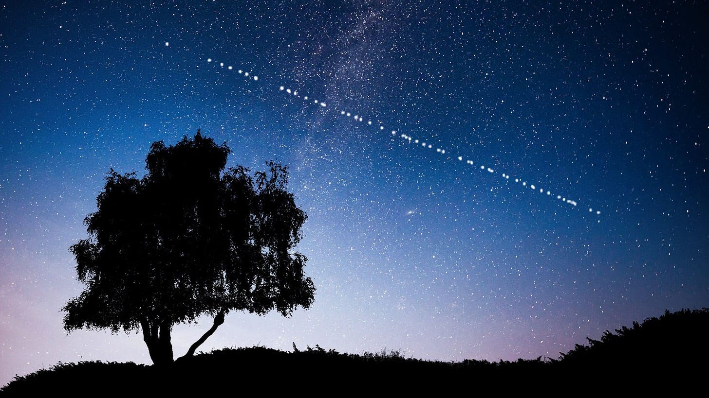 Satelliti Starlink Oggi | Passaggio Starlink | Starlink Stasera | Satelliti  Starlink in Tempo Reale | Star Walk