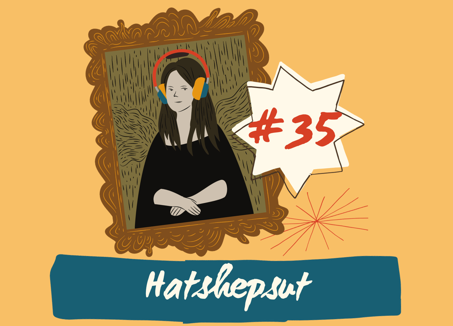 35 - Hatshepsut - by Valorie Castellanos Clark
