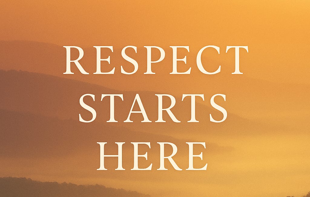 Respect Starts Here