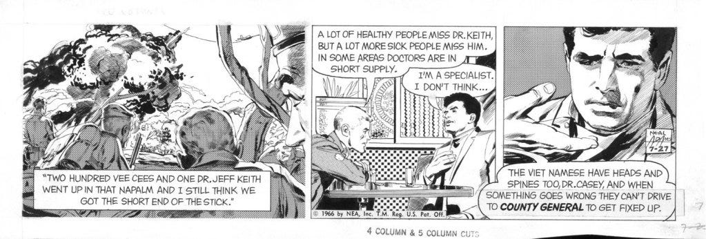 Ben Casey in Neal Adams style.
