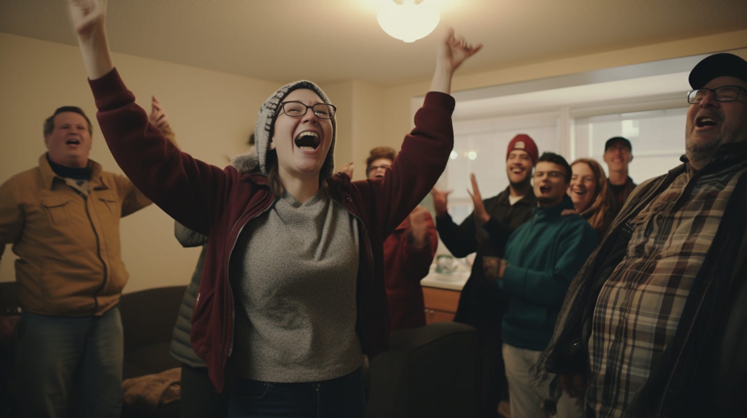 Youth aging out of foster care excited as they get their first income based apartment
