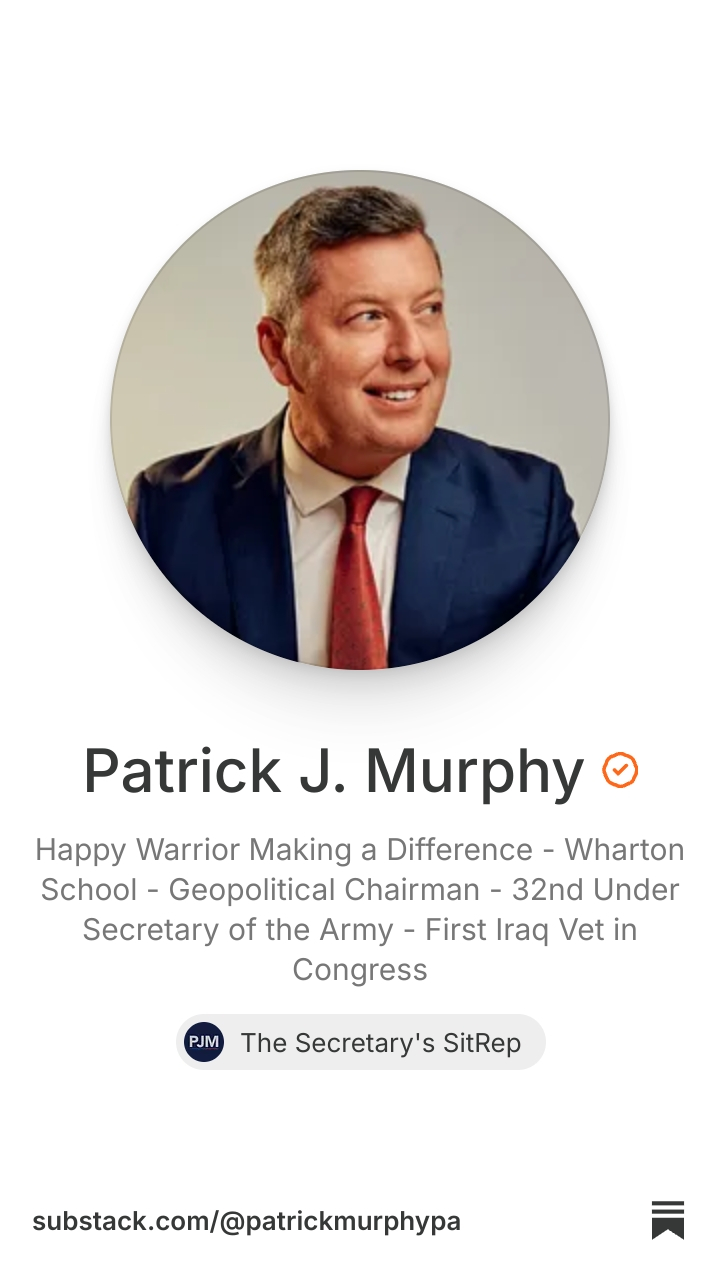 Patrick J. Murphy | Substack