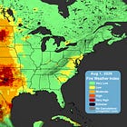 Western North America Wildfires at Peak Resource Levels as British Columbia Declares State of Emergency