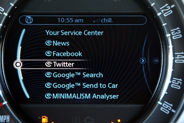 Read tweets on your speedometer! Read tweets on your speedometer!