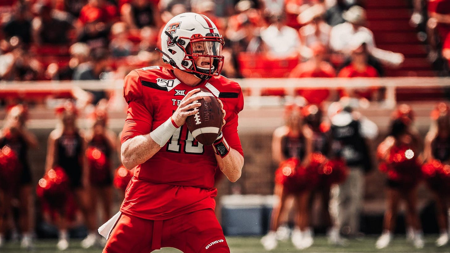 Alan Bowman - Football - Texas Tech Red Raiders