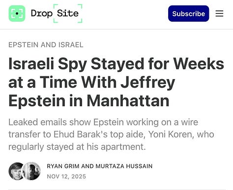  DropSite News Epstein Expose Series