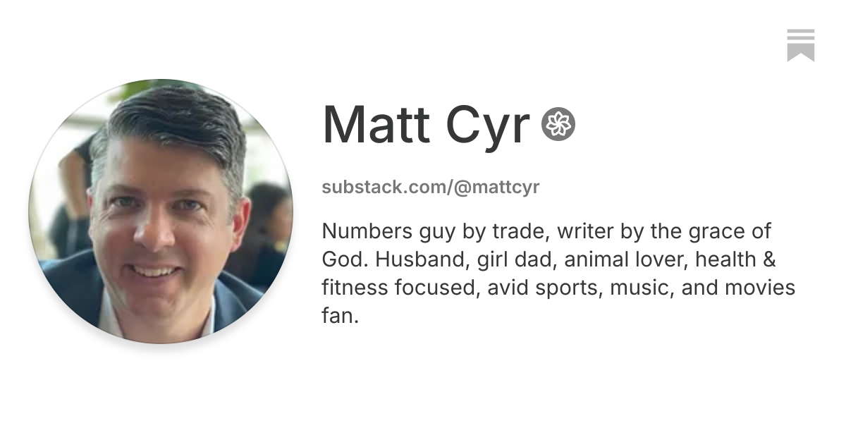 Matt Cyr | Substack