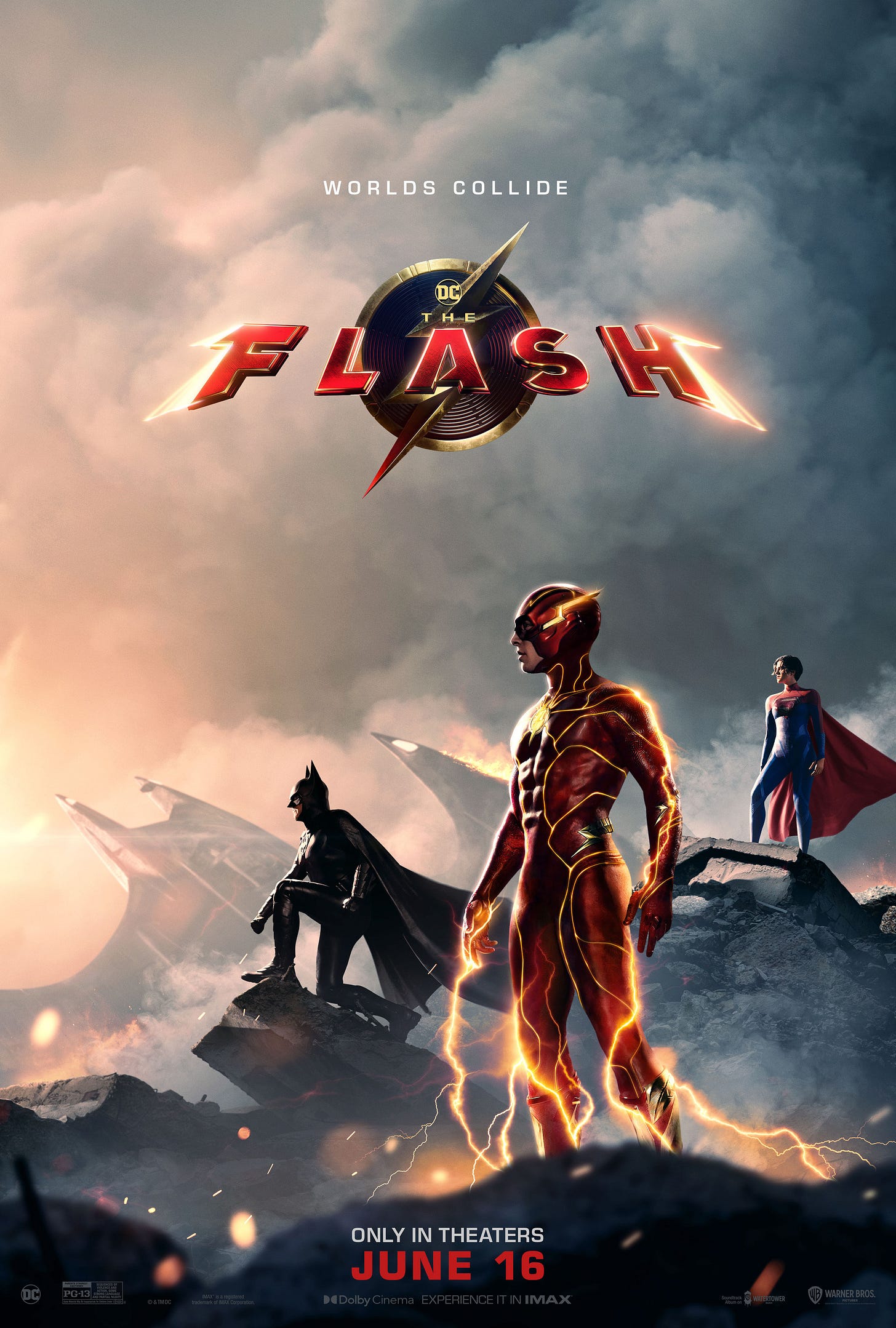 The Flash 2023 movie poster