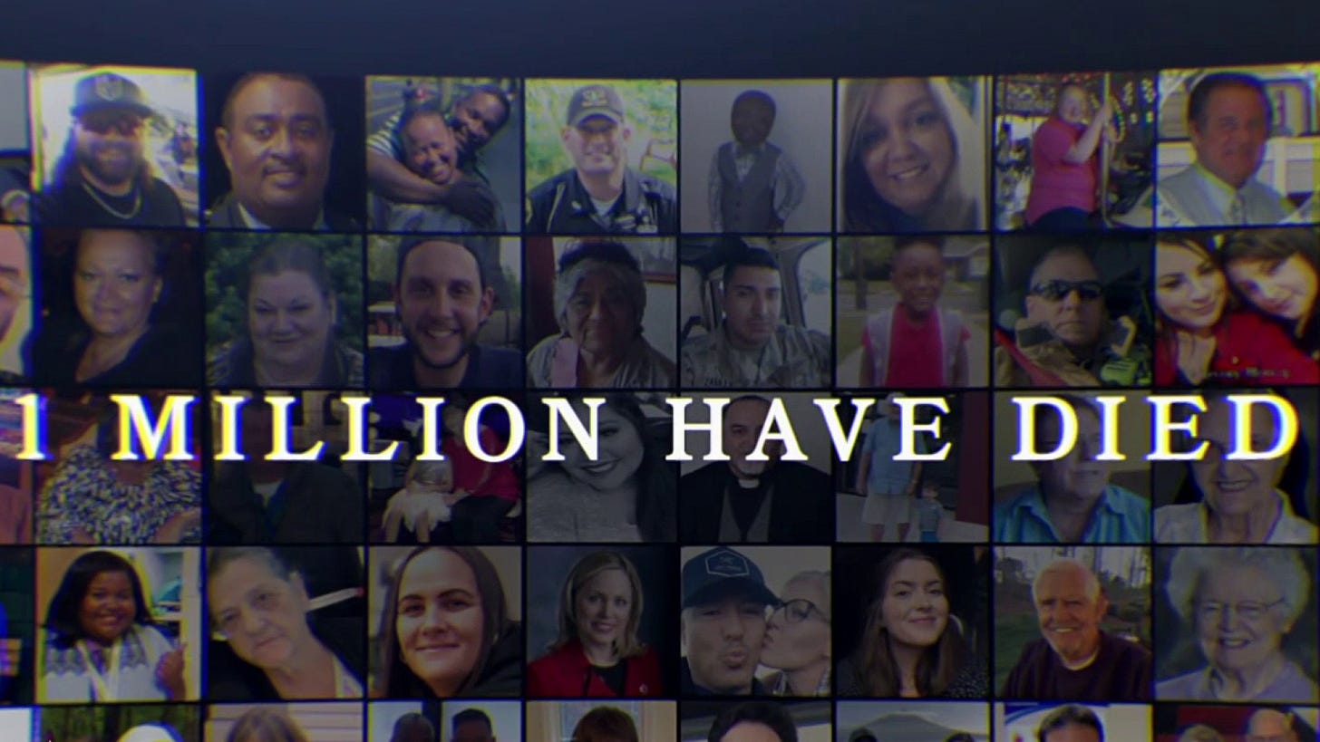 Covid's toll in U.S. reaches 1 million deaths, a once unfathomable number Covid's toll in U.S. reaches 1 million deaths, a once unfathomable number