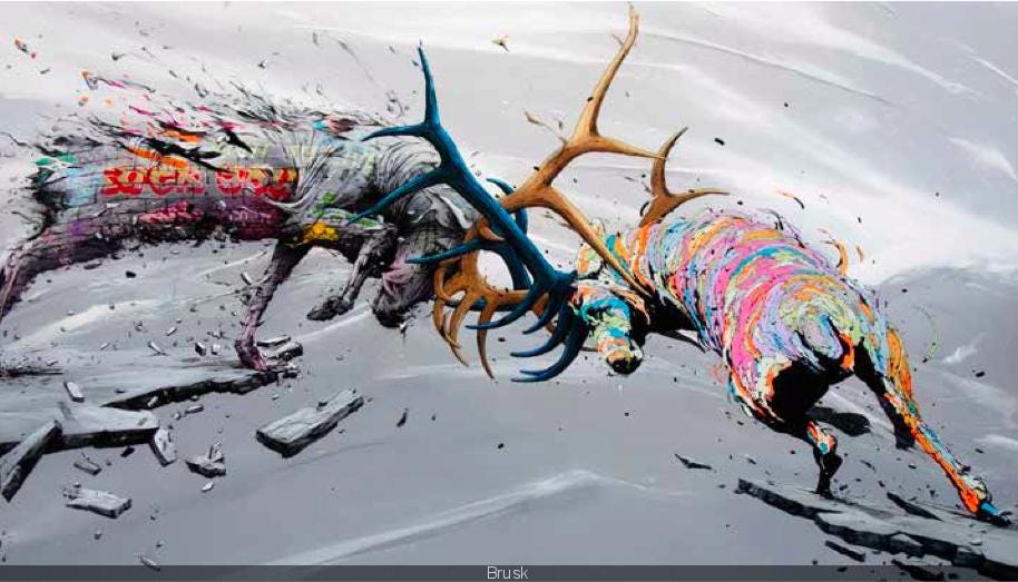 Le street artiste Brusk s&#39;expose à Paris - Sortiraparis.com