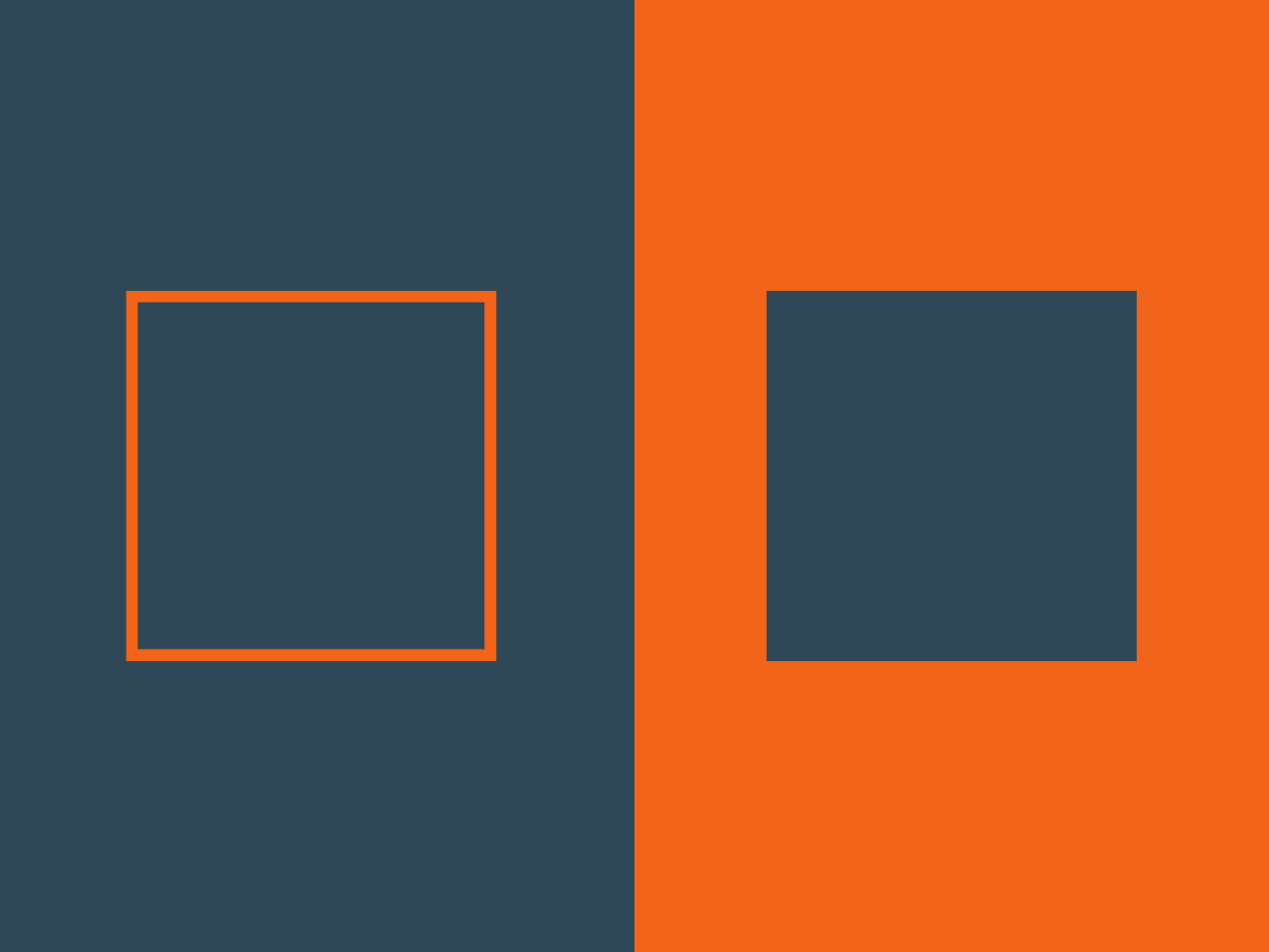 blue and orange background with squares in the middle of them blue and orange background with squares in the middle of them