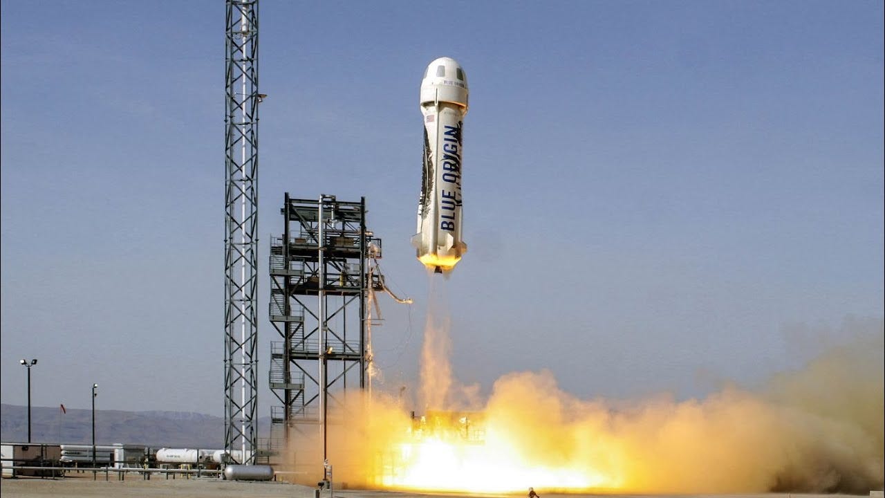 Blue Origin NS-12 New Shepard Rocket Flight and Landing - YouTube