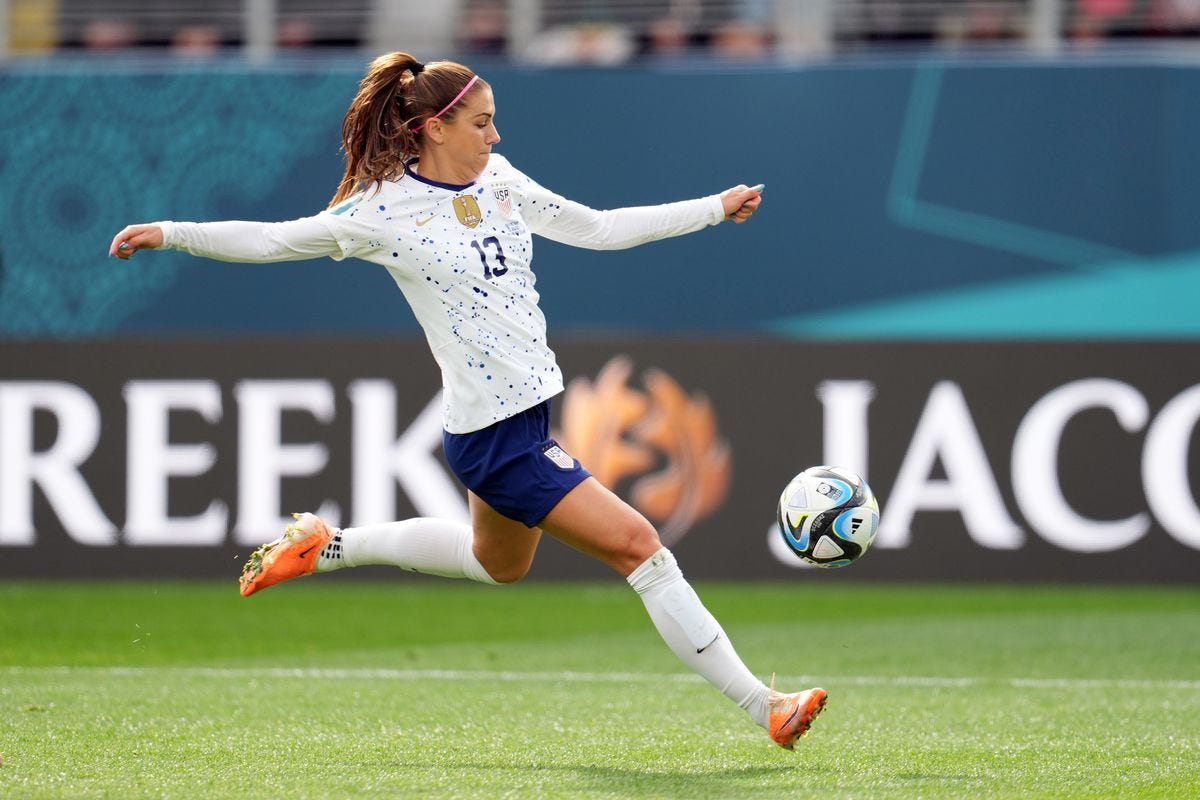 World Cup 2023 highlights: USWNT star Alex Morgan misses penalty kick vs.  Vietnam - DraftKings Network