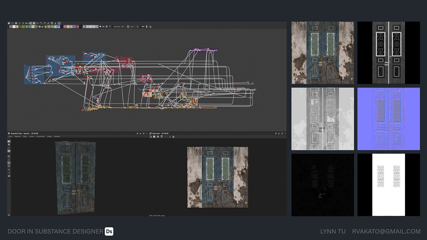 The Old Door - Substance Designer The Old Door - Substance Designer