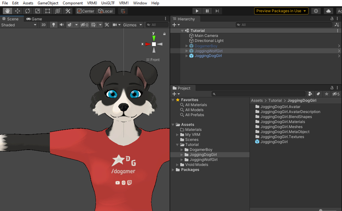 Replacing VRM model mesh in Unity - by Vinny Tells