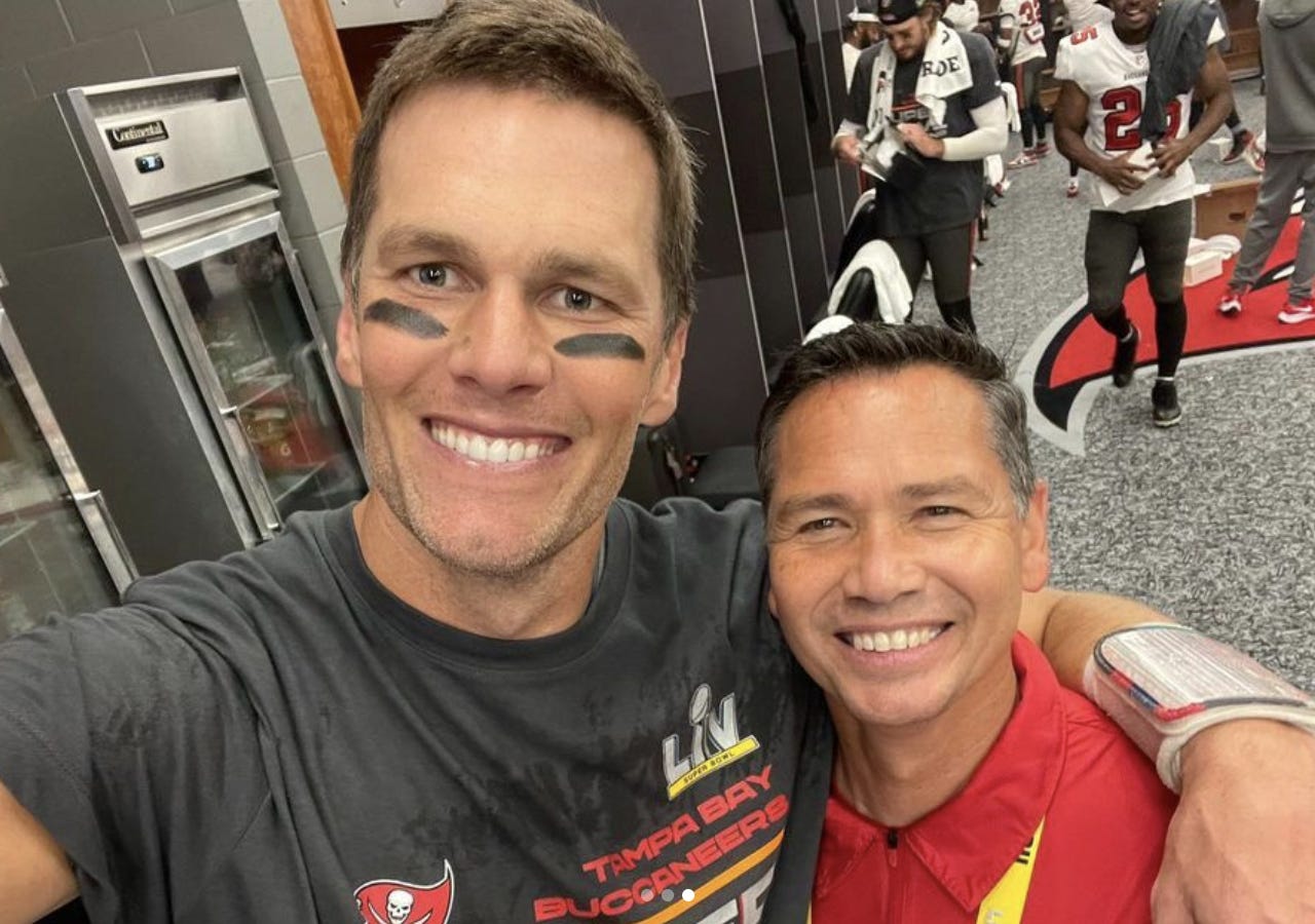 Tom Brady retiring has Alex Guerrero joking about finding job
