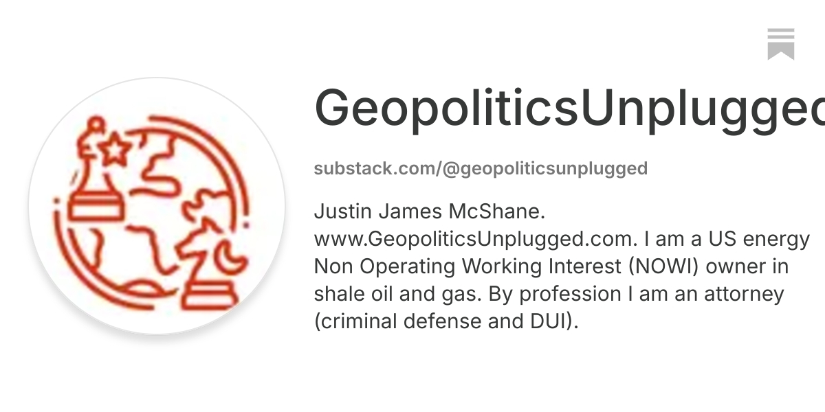 GeopoliticsUnplugged | Substack