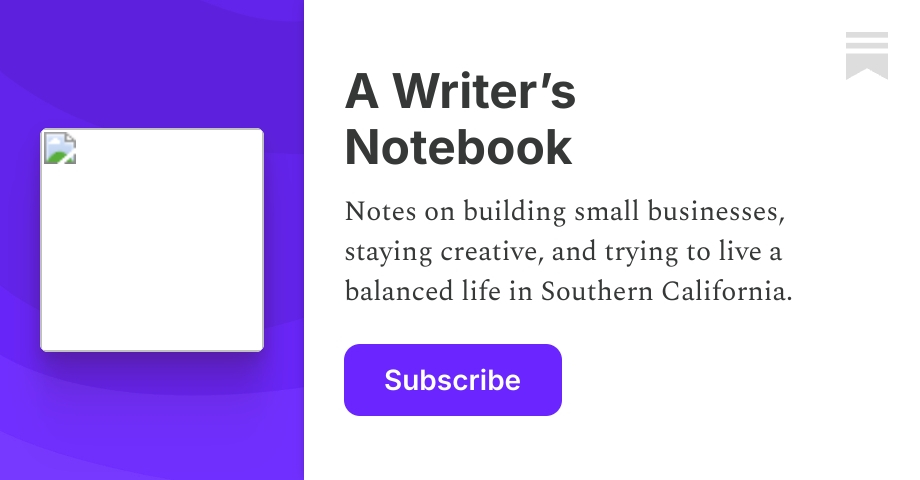 A Writer’s Notebook | Jamie Pham | Substack