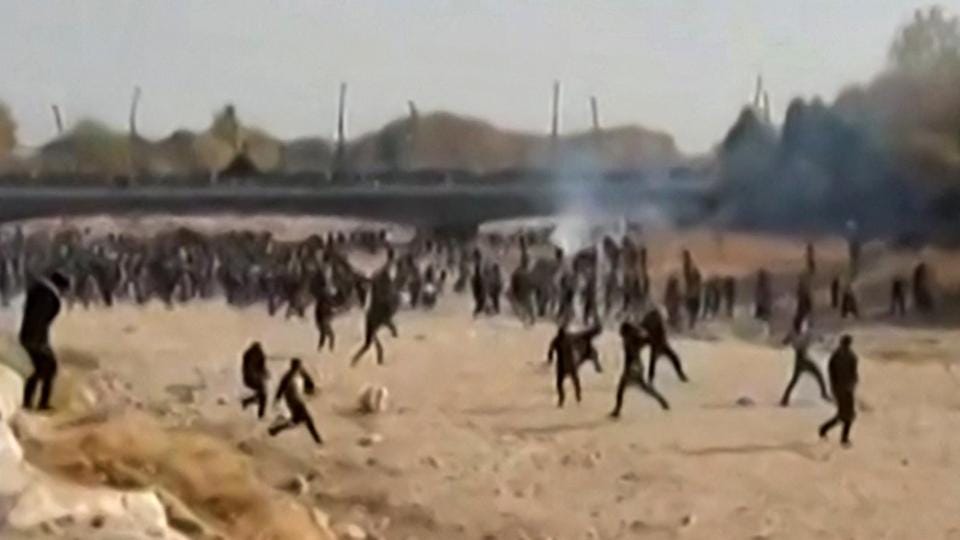 Iran riot police deployed, scores arrested after violent Isfahan protests