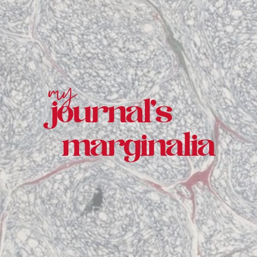 my journal's marginalia