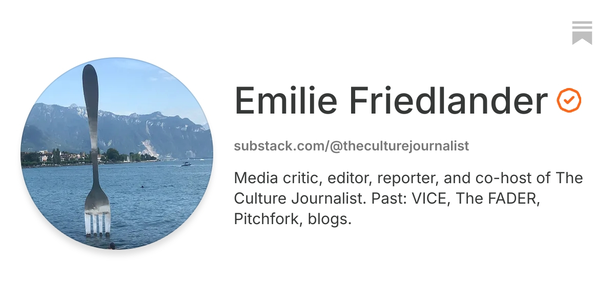 Emilie Friedlander | Substack