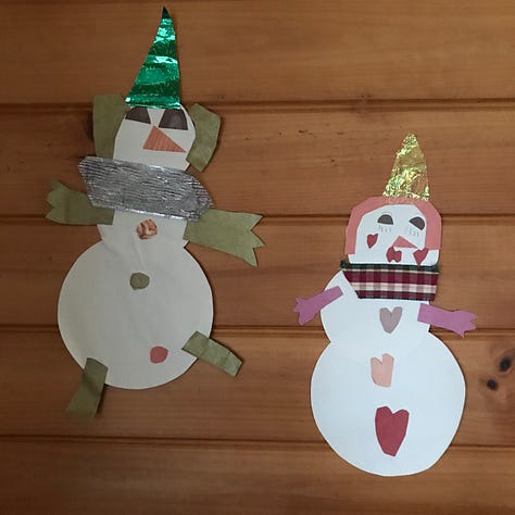 six different photos of various Christmas decorations