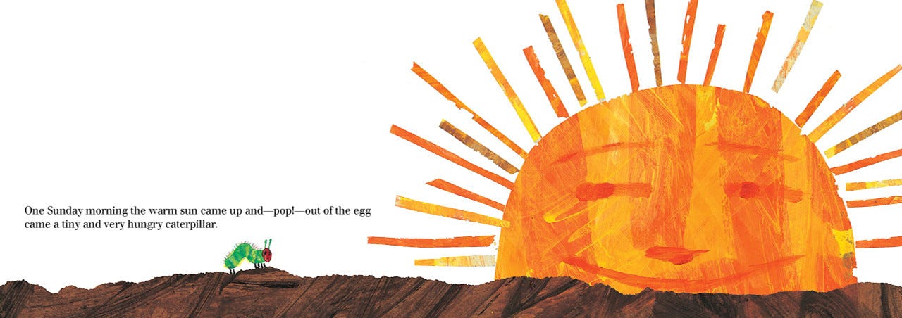 The Very Hungry Caterpillar (Board Book)