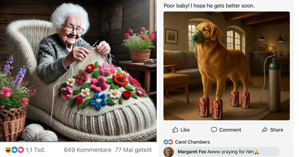 32 ridicules and insane AI slop found on your grandma's ... 32 ridicules and insane AI slop found on your grandma's ...