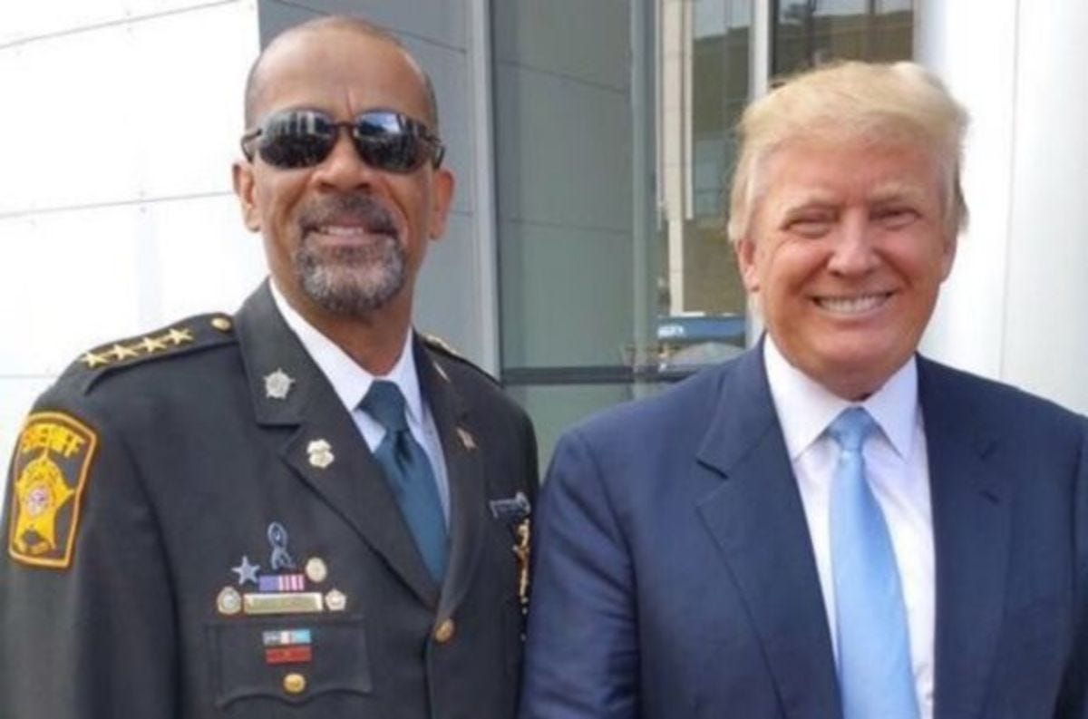 Sheriff Clarke: 'Still trying to get my head around' Hillary embracing ...
