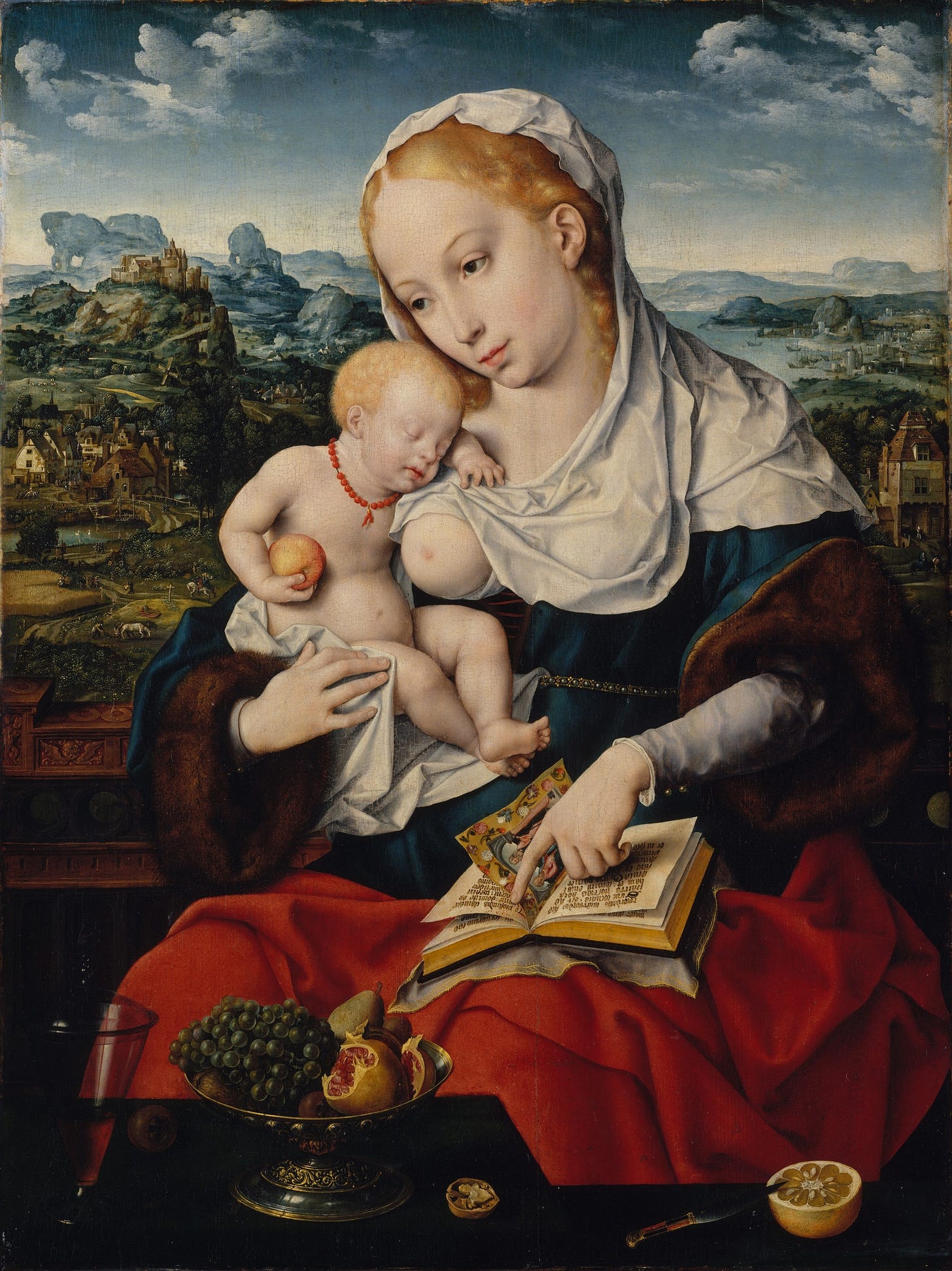 File:Joos van Cleve - Virgin and Child (Metropolitan Museum of Art).jpg -  Wikimedia Commons
