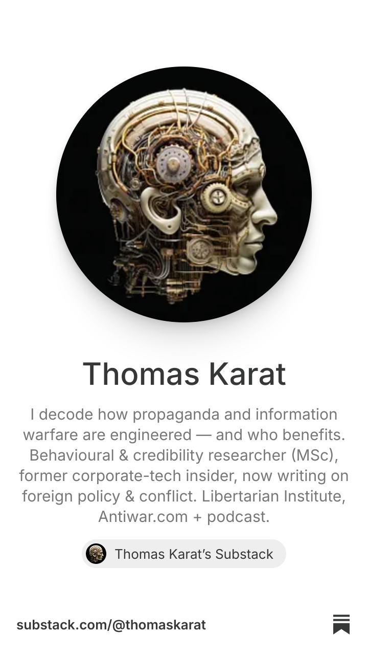 Thomas Karat | Substack