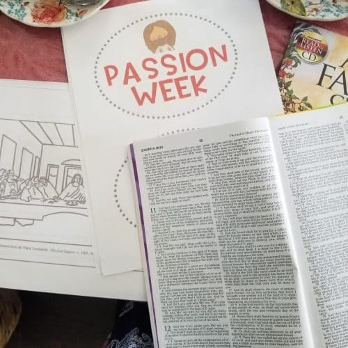 Morning Time Books & Resources for April | Kristy's Cottage blog 11 Holy Week + Easter Devotions For Families to Download or Read | Kristy's Cottage blog