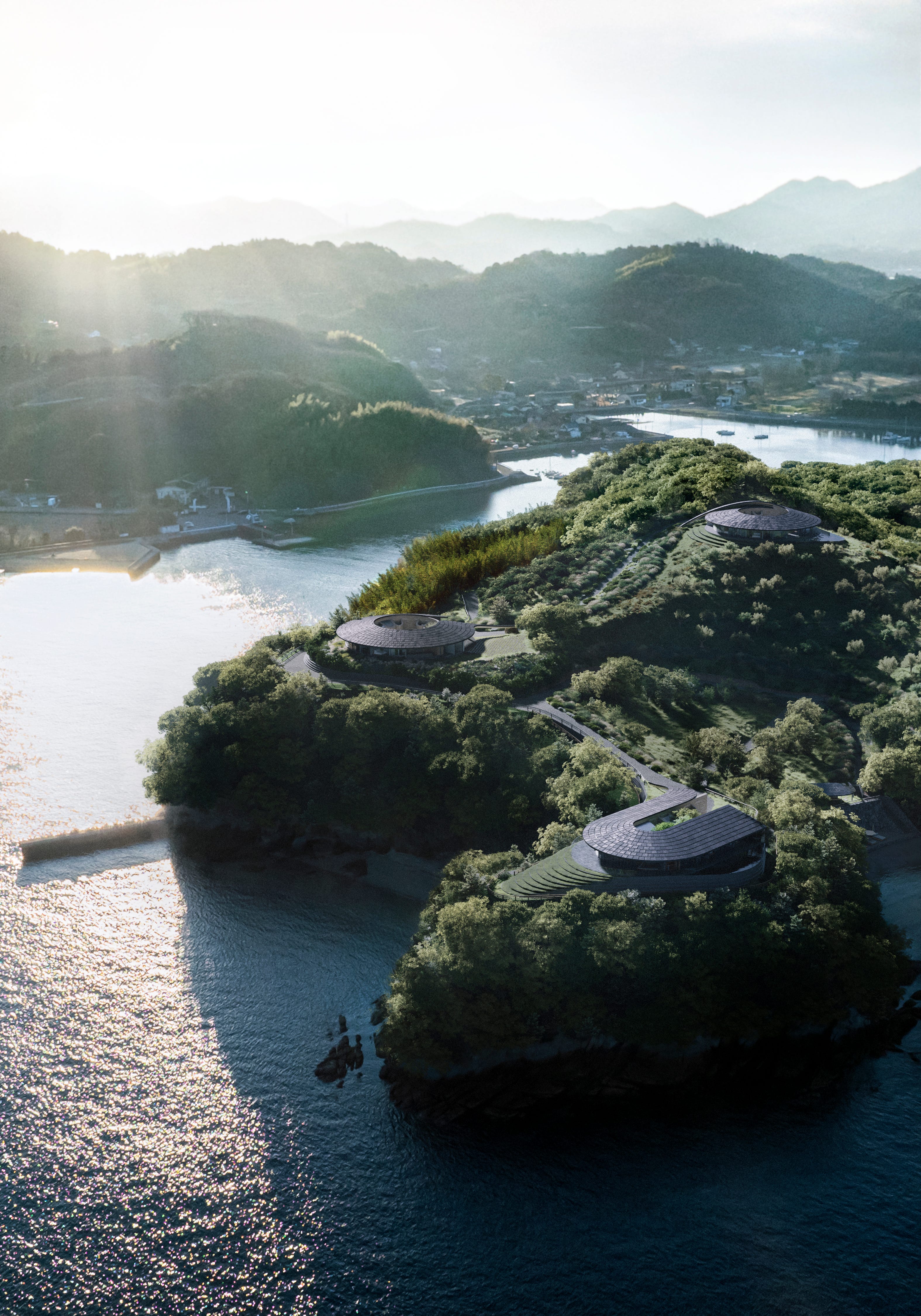 ビャルケ・インゲルス率いるBIGが設計した「NOT A HOTEL SETOUCHI」の