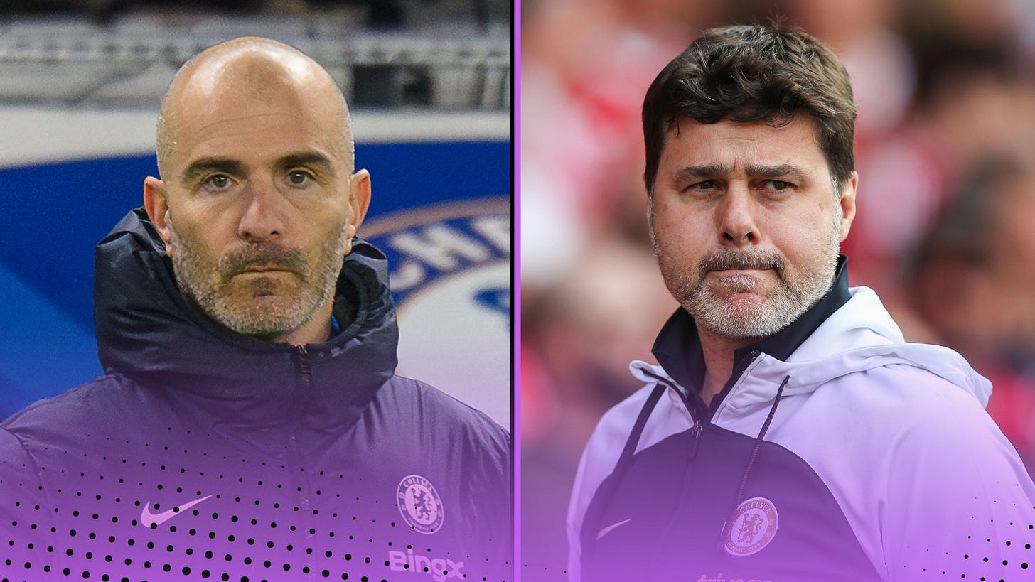 Comparing Enzo Maresca's first 19 PL games at Chelsea with Pochettino's  last 19