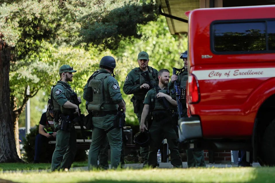 Sniper found dead after killing 2 firefighters in ambush ...