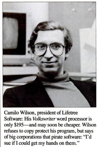 From the May 1984 issue of PC Mag