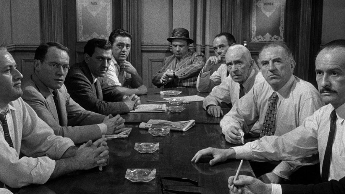 A not so seemingly shut and dry case in '12 Angry Men' (1957) – tjTODAY