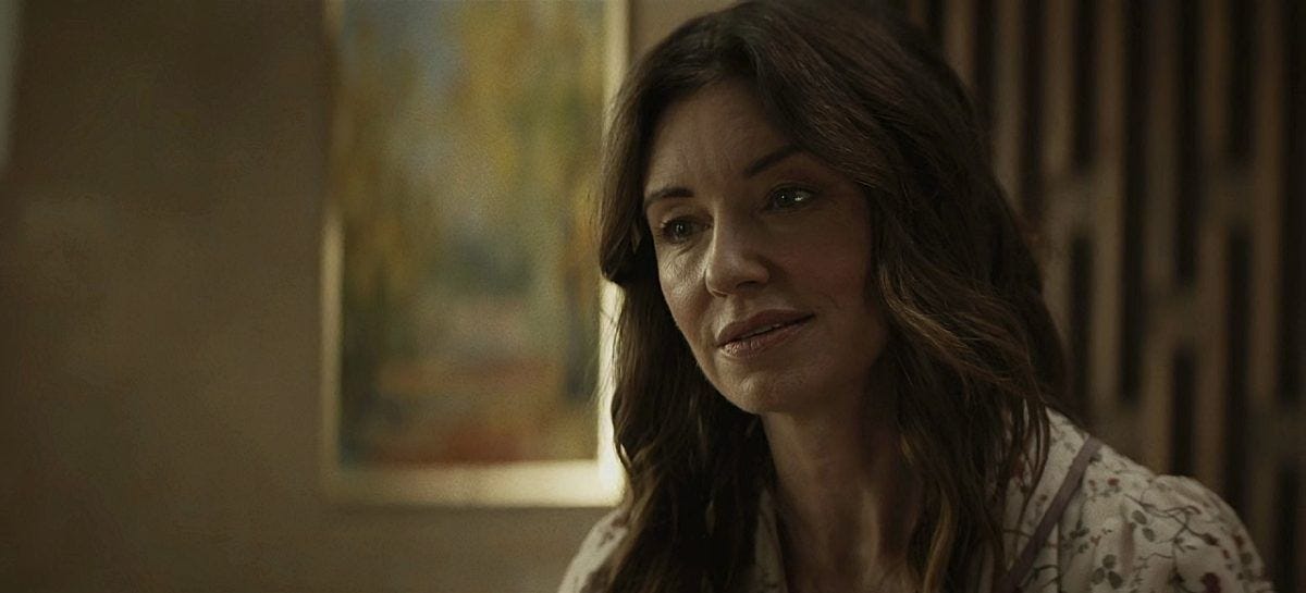 The Winchesters Millie looking at son John Drake Rodger. The Winchesters Millie looking at son John Drake Rodger.