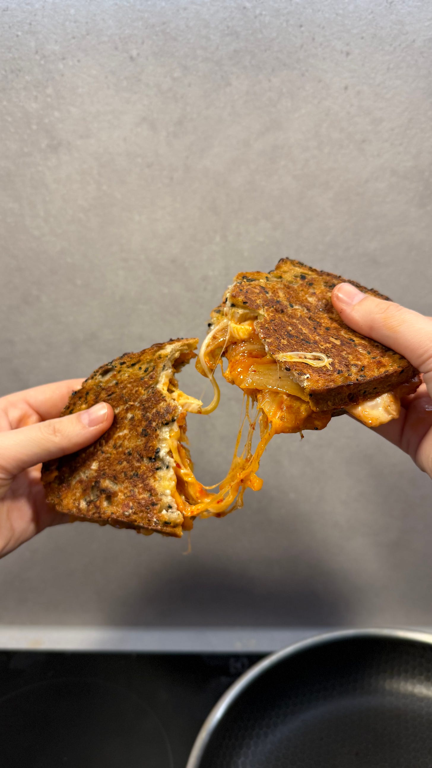Kimchi Grilled Cheese