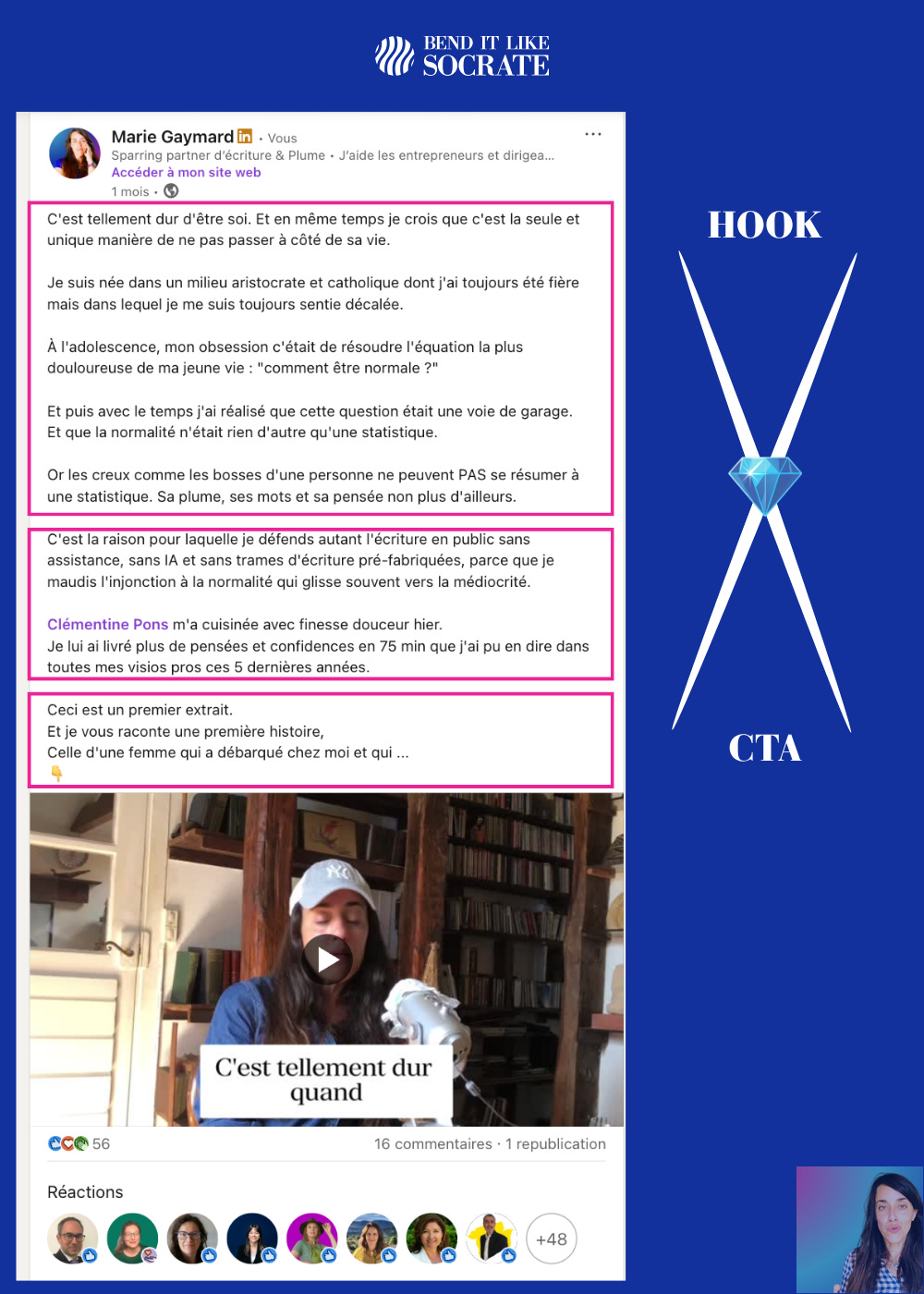 technique d'écriture de posts en X sur linkedin technique d'écriture de posts en X sur linkedin