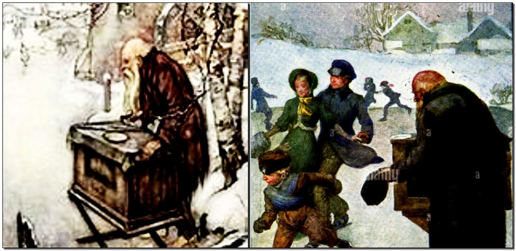Der Leiermann Hurdy-Gurdy Player