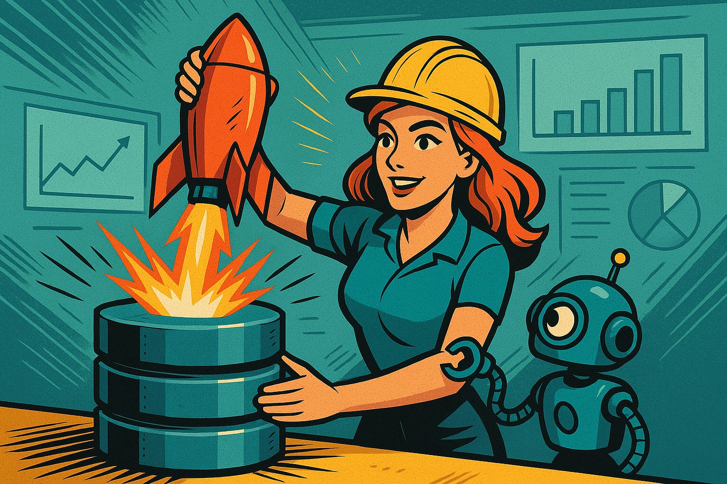 A female engineer who uses AI to skyrocket her database performance A female engineer who uses AI to skyrocket her database performance