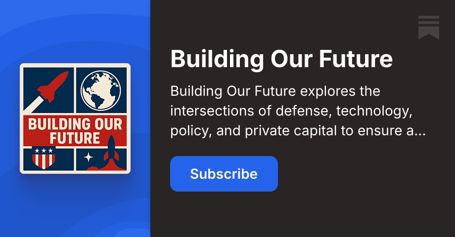 Building Our Future | Substack