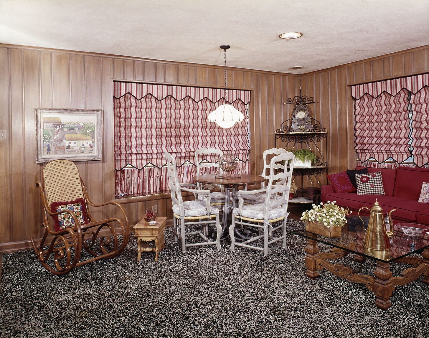 Image result for bad 1980s living room wood paneling | Trending decor, Home  decor, Home trends